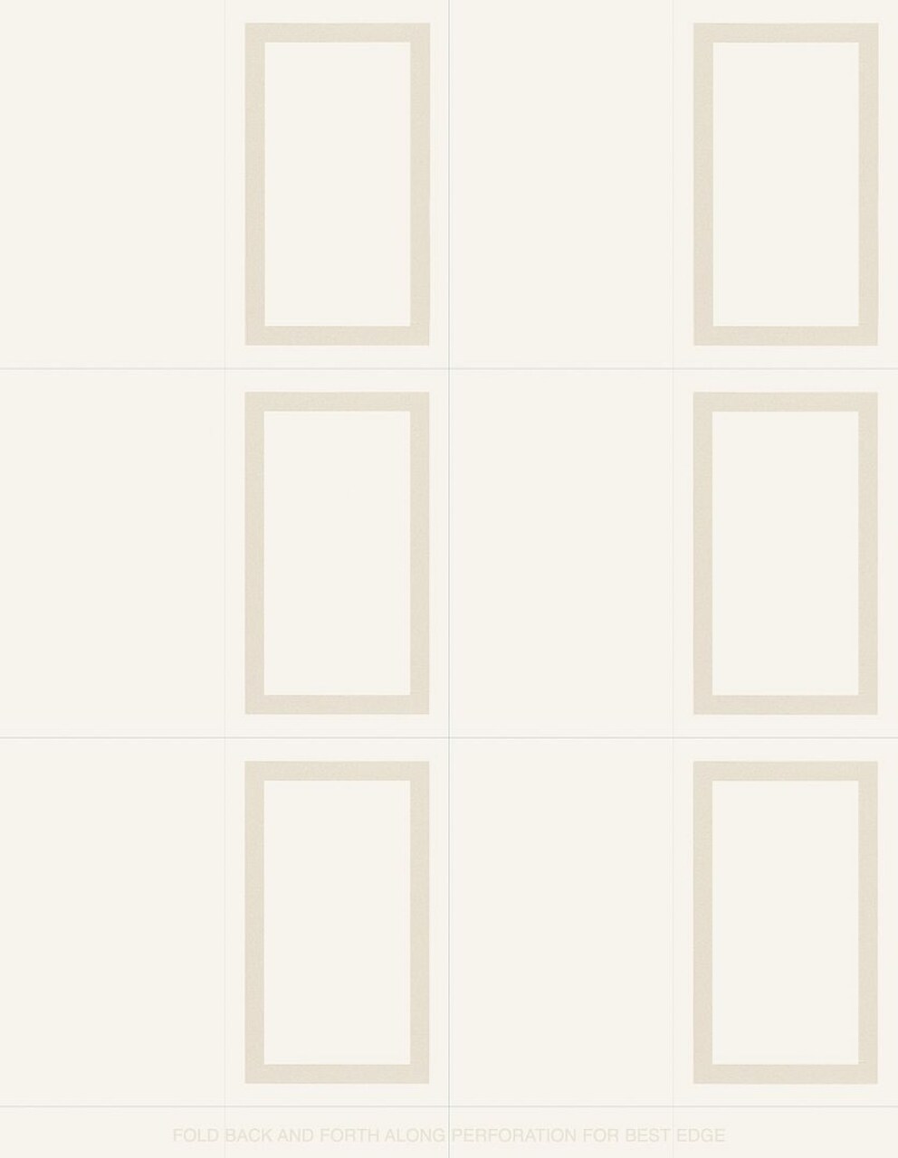 Great Papers! Place Cards, Ivory with Pearl Border, 8.5" x 11" Sheet Size/ 3.5" x 2.125"(folded) Place Card, 10 sheets/60 Place Cards